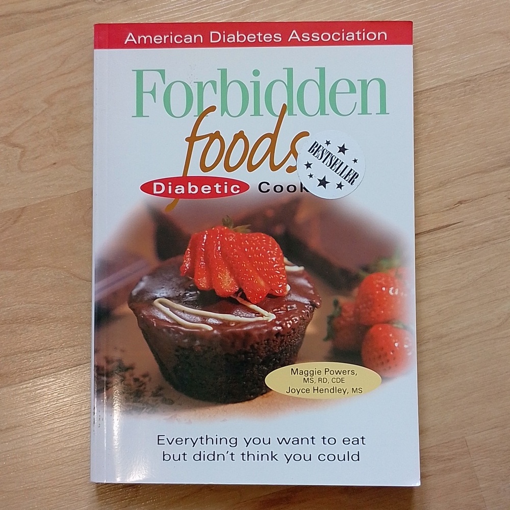*3/$12* Forbidden Foods Diabetic Cook Book Recipes